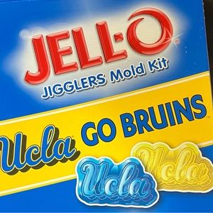 2 trays of a dozen Jell-O jiggler UCLA Go Bruins